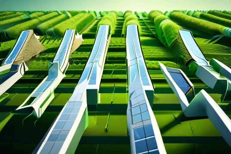 Professional sustainable architecture and green building design showing eco-friendly materials and energy-efficient systems